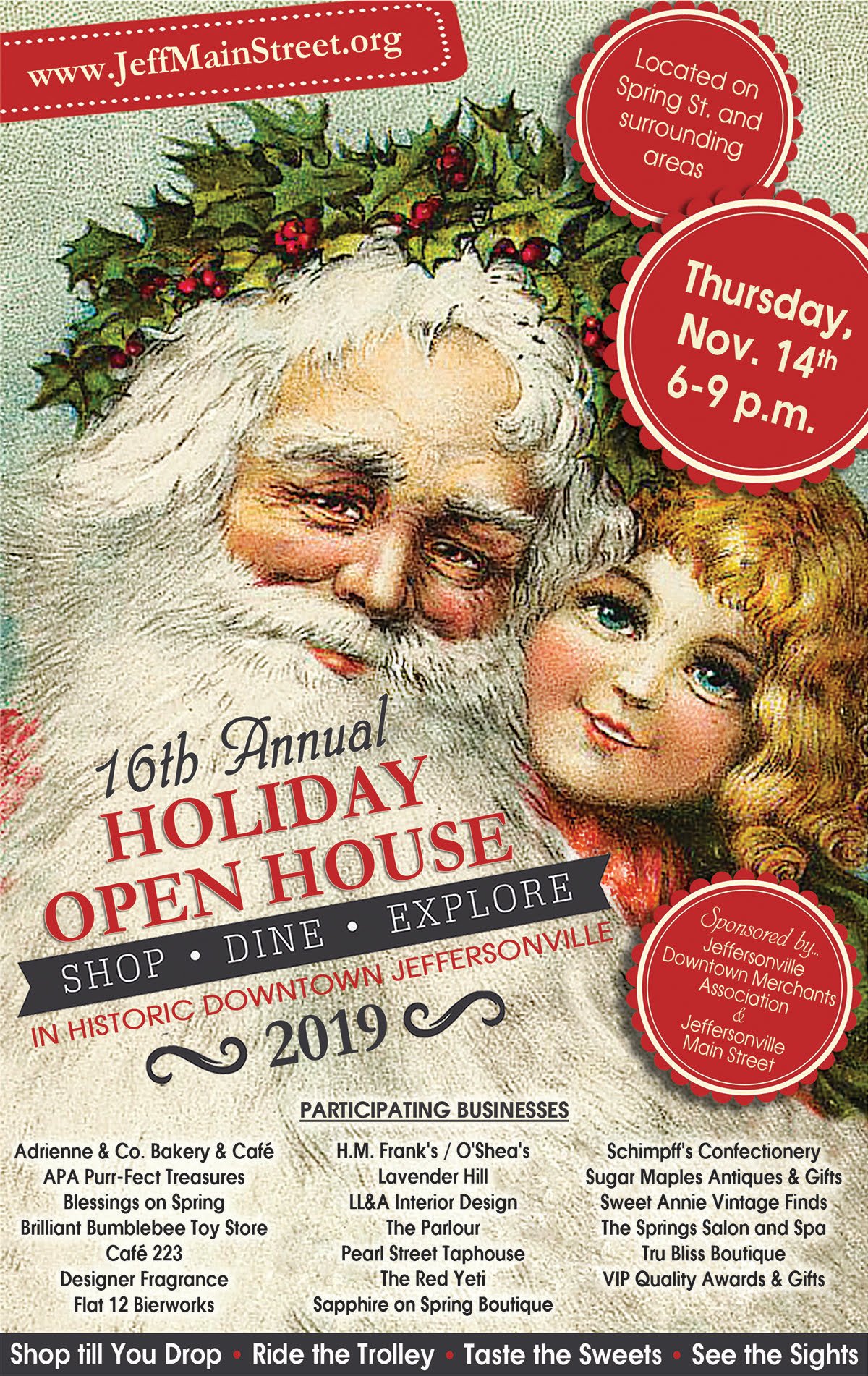 Holiday Open House in Historic Downtown Jeffersonville